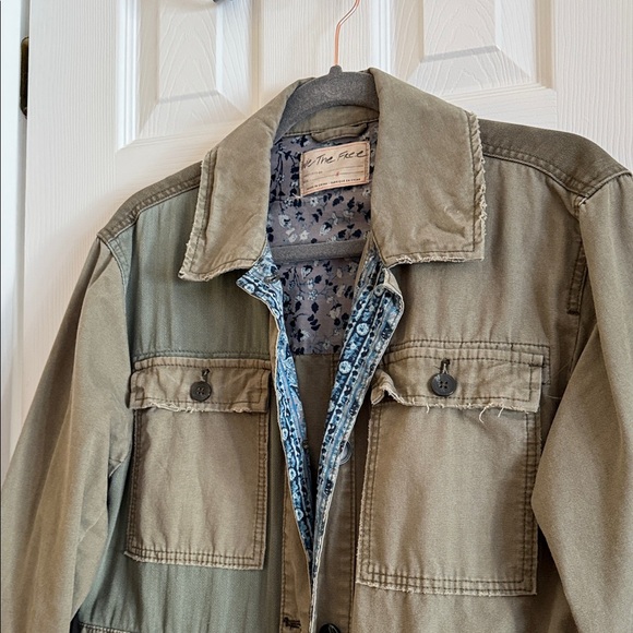 We The Free Khaki Field Coat - Picture 6 of 6